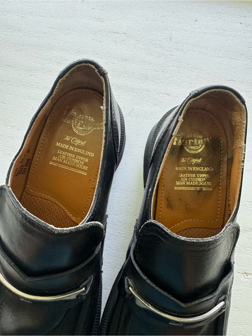 Vintage Dr Marten Loafers, Size 7.5 (UK 5) - Picture 5 of 8